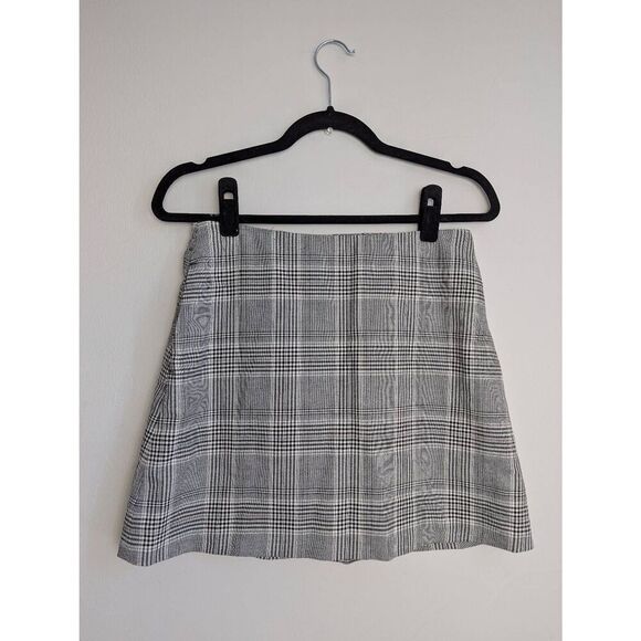 Aritzia Wilfred plaid A-line skirt size 6 - Picture 1 of 6